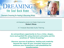 Tablet Screenshot of dreamingthesoul.com